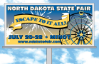 North Dakota State Fair Billboard